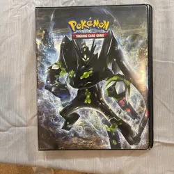 Pokemon Tcg Binder Empty Thin 3x3 Card Holder 10 Pages Can Hold Up To 90 Cards - Image 1