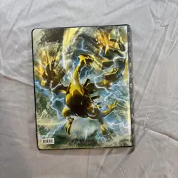 Pokemon Tcg Binder Empty Thin 3x3 Card Holder 10 Pages Can Hold Up To 90 Cards - Image 4