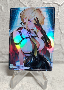 Evelyn ZZZ Trading Card Waifu Goddess Story Anime Girl holo Karte Manga Full - Image 1
