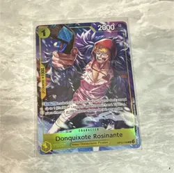 One Piece Donquixote Rosinante Character Card 2000 Power Holo OP12-108 - Image 1
