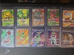 Pokemon TCG Full Art 10 Card Lot NM - Image 1