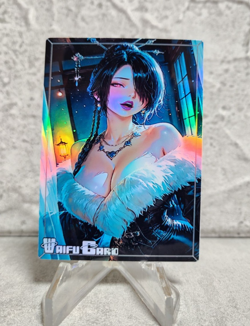 Lulu FFY Trading Card Waifu Goddess Story Anime Girl holo Karte Manga Full Art - Image 1