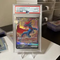 PSA 10 Salamence ex 129/100 SAR sv9 Battle Partners Japanese Pokemon Card 2025 - Image 1