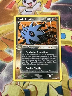 Pokemon Card - Team Rocket Returns 40/109 - DARK PUPITAR (uncommon) - NM - Image 1
