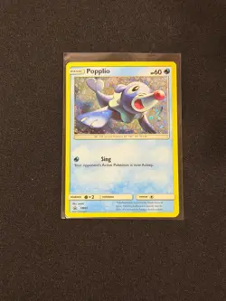 Pokemon TCG Popplio SM03 Holofoil Promo Miscellaneous Cards & Products NM Holo - Image 1