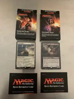 2015 Sealed Magic The Gathering MTG Liliana Vess and Gideon Jura 30 card Decks - Image 4
