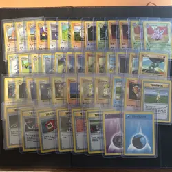 1999 Pokemon BASE SET SHADOWLESS 45 Card Lot -LP Set Builder + Extras - Image 2