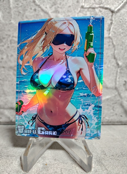 Trigger ZZZ Trading Card Waifu Goddess Story Anime Girl holo Karte Manga Full - Image 1