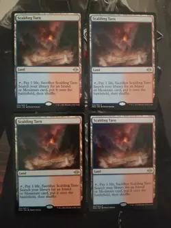 Scalding Tarn 4x Magic The Gathering MTG Card - MH2 - Playset - Image 1
