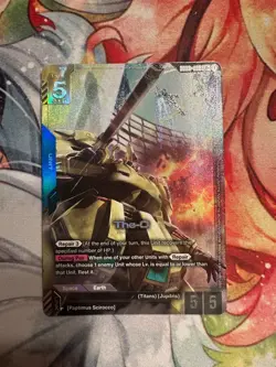Gundam Card Game The-O GD03-002 LR+ Alt Art - Image 1