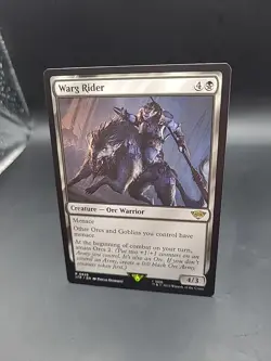 MTG Magic the Gathering The Lord of The Rings Warg Rider RARE 826 NM - Image 3
