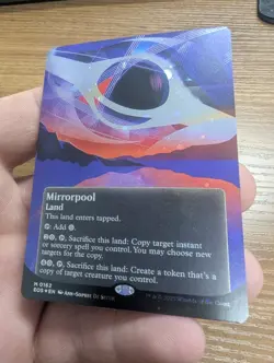 Mirrorpool (0162) (Borderless) (Galaxy Foil) Edge of Eternities: Stellar Sights - Image 4