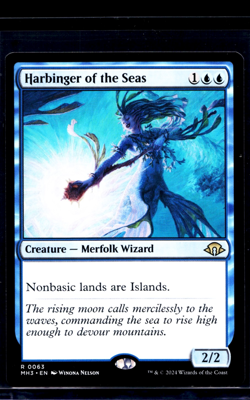 2023 MTG Magic The Gathering MH3 Modern Horizons 3 #63 Harbinger of the Seas LP - Image 1