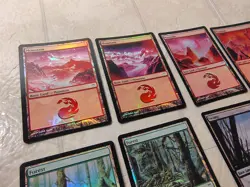 Mtg Foil Basic Lands Bundle Magic The Gathering Lot Mana Starter - Image 4