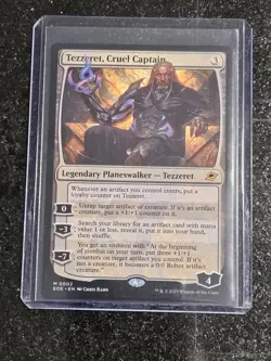 Tezzeret, Cruel Captain Edge of Eternities Regular Mythic Rare 0002 - Image 1