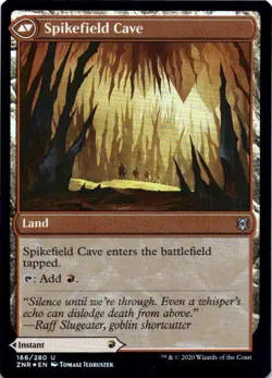 Spikefield Hazard - Foil - Zendikar Rising - 166 NM - Image 3