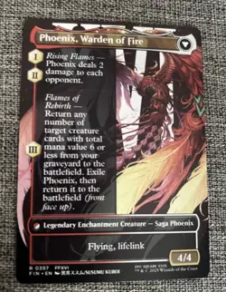 Joshua, Phoenix's Dominant (Borderless) Final Fantasy Regular R 0397 - Image 2