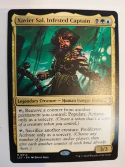 Xavier Sal, Infested Captain Commander: the Lost Caverns of Ixalan Regular - Image 1