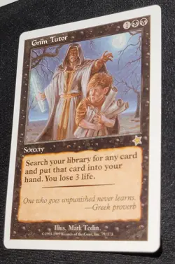 Grim Tutor 1999 MTG #79 - Image 4