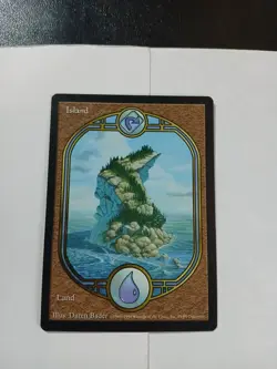 Magic The Gathering: Island from Unglued Near Mint Condition ●28 - Image 1