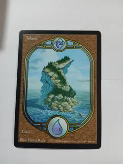 Magic The Gathering: Island from Unglued Near Mint Condition ●28 - Image 3