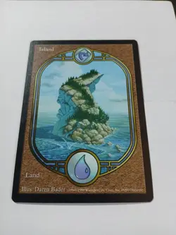 Magic The Gathering: Island from Unglued Near Mint Condition ●28 - Image 5