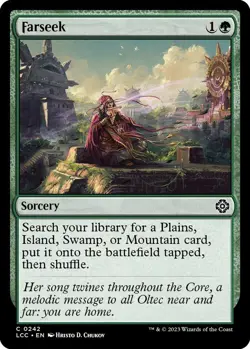Farseek C Commander: The Lost Caverns of Ixalan 242 NM MTG Magic - Image 1