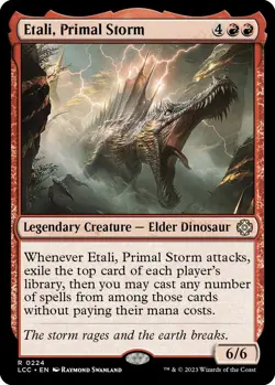 Etali, Primal Storm R Commander: The Lost Caverns of Ixalan 224 NM MTG Magic - Image 1