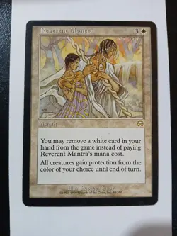 Magic The Gathering Reverent Mantra Mercadian Masques Near Mint Condition ●97 - Image 1