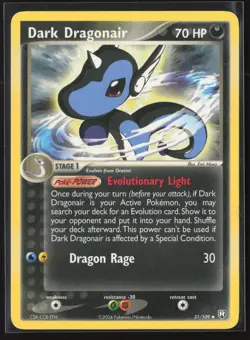 Dark Dragonair Uncommon Team Rocket Returns 31/109 NM Pokemon Card - Image 1