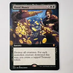 Magic The Gathering Mtg Blood Money Mythic Baldur’s Gate Excellent Borderless - Image 1