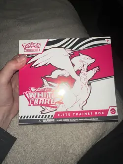 White Flare ETB | WHT - Scarlet & Violet | Sealed | Pokemon TCG - Image 1