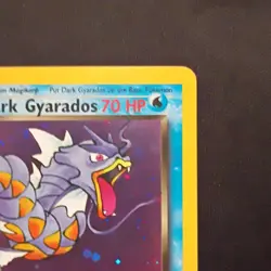 Pokemon Dark Gyarados Team Rocket Holo Rare Unlimited 8/82 70 HP 2000 Wizards - Image 3