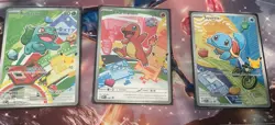 Pokemon TCG First Partner Series 1 Illustrations Gen 1 Full Set - Image 1