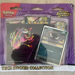 Pokemon TCG: Ascended Heroes Tech Sticker Collection Blister (Ghastly) - Image 1