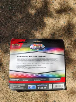 Pokemon Prismatic Evolutions Tech Sticker Collection - Leafeon - Image 3