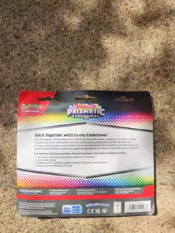 Pokemon Prismatic Evolutions Tech Sticker Collection - Leafeon - Image 4