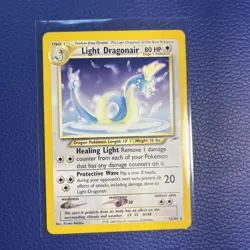 Pokemon TCG - Neo Destiny - Rare - Regular - Light Dragonair 22/105 - LP/MP! - Image 1