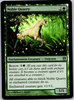 Magic the Gathering Foil Noble Quarry Born of the Gods MTG Free Shipping! - Image 1