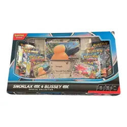 Pokemon Snorlax Ex & Blissey Ex Special Collection (Ready to Ship) - Image 1