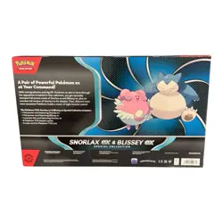 Pokemon Snorlax Ex & Blissey Ex Special Collection (Ready to Ship) - Image 2