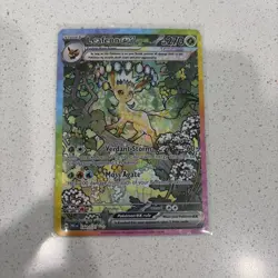 Pokemon TCG Leafeon EX Sir 144/131 Prismatic Evolutions - Image 1