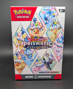 Pokemon TCG: S&V Prismatic Evolutions Booster Bundle (6pks) Factory Sealed - Image 1