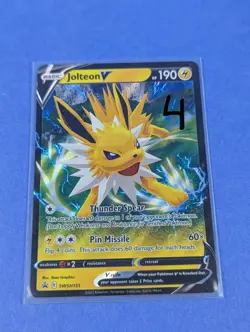 Jolteon V - SWSH151 - Promo Holo Sword & Shield Promos - Pokemon - NM - Image 3