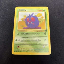 Venonat 97/130, Base Set 2 Unlimited Common, Pokemon English nm combined postage - Image 1