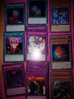 Yugioh! Zombie Lock Meta Deck Deutsch Tournament Ready 40 + 8 Extra + Sleeves - Image 2