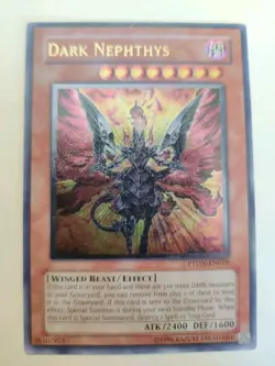 Dark Nephthys PTDN-EN018 Ultimate Rare Unlimited MP - Image 1