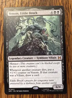 Venom, Eddie Brock -Marvel's Spider-Man: Eternal-Legal MTG SDCC 2025 Please Read - Image 1