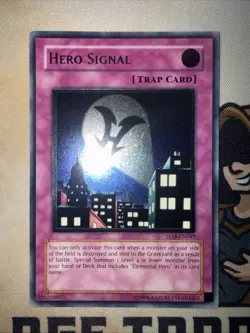 Hero Signal TLM-EN049 Unlimited Ultimate Rare Yu-Gi-Oh! NM - Image 2