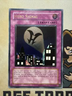 Hero Signal TLM-EN049 Unlimited Ultimate Rare Yu-Gi-Oh! NM - Image 3